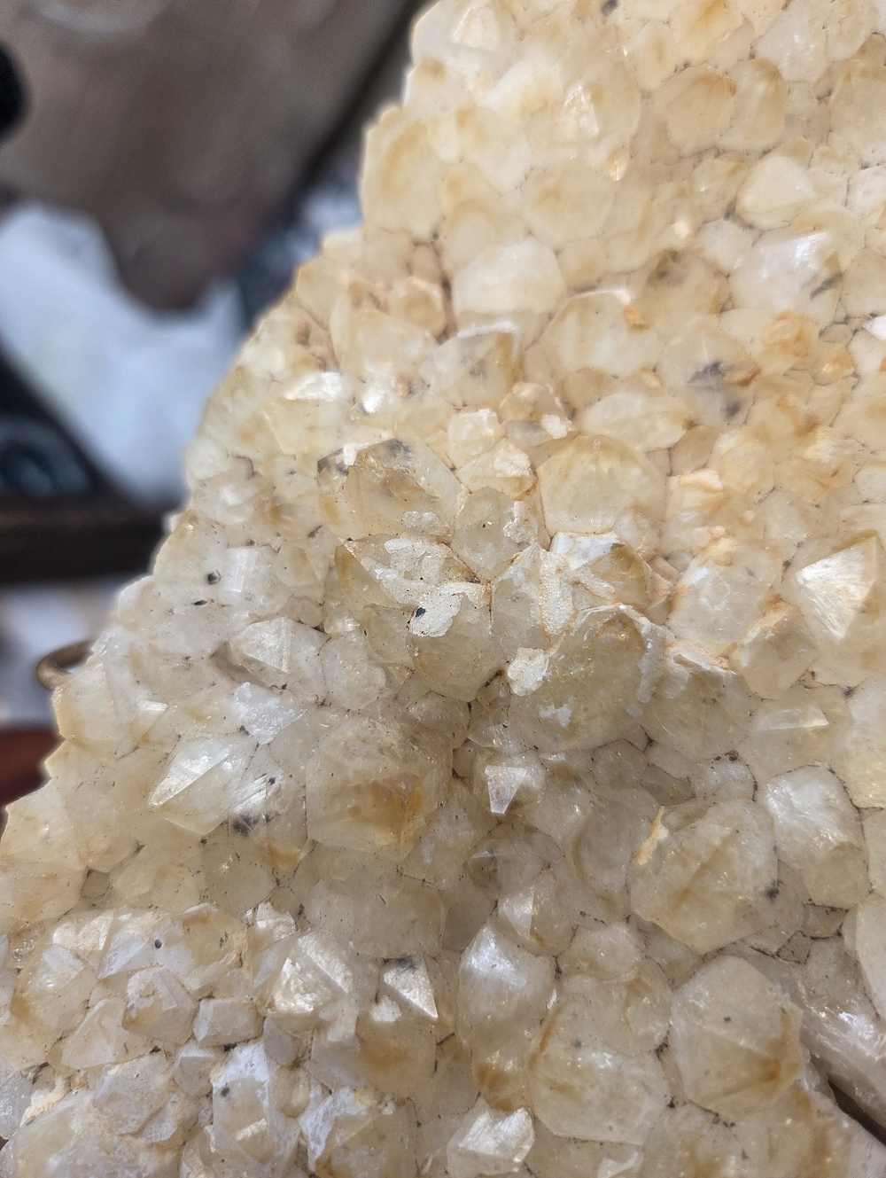 Citrine Freeform on Stand  9 In On Stand - Picture 4 of 9